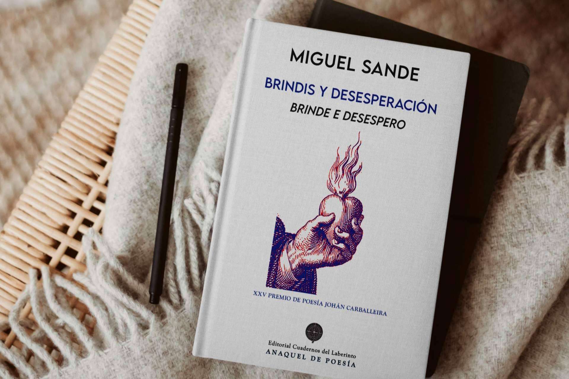 Miguel Sande y 'Brindis y desesperación', la poesía de quienes sienten que han iniciado el camino de vuelta