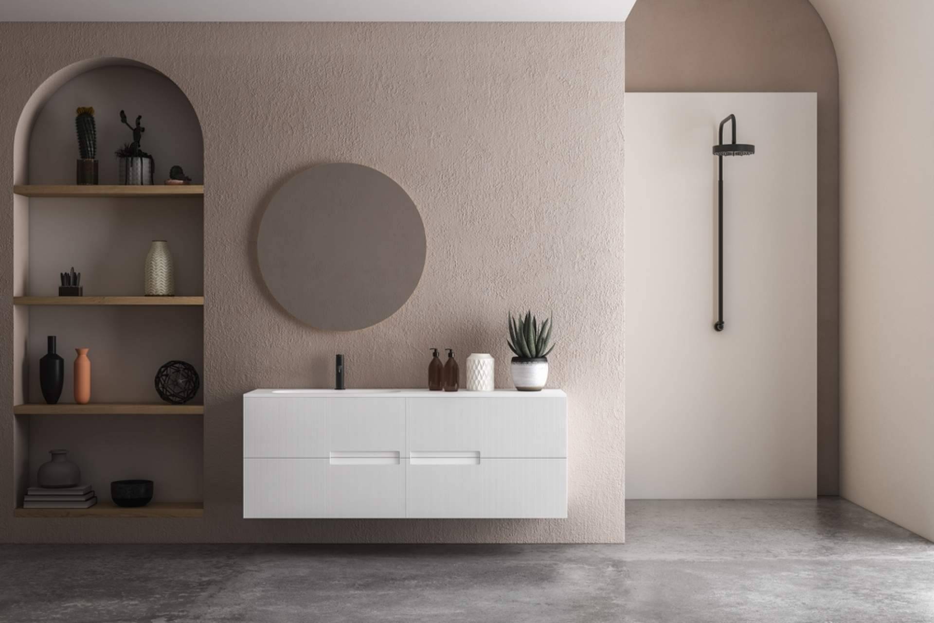 Amplia variedad de muebles de baño suspendidos y con patas, en Bañoweb