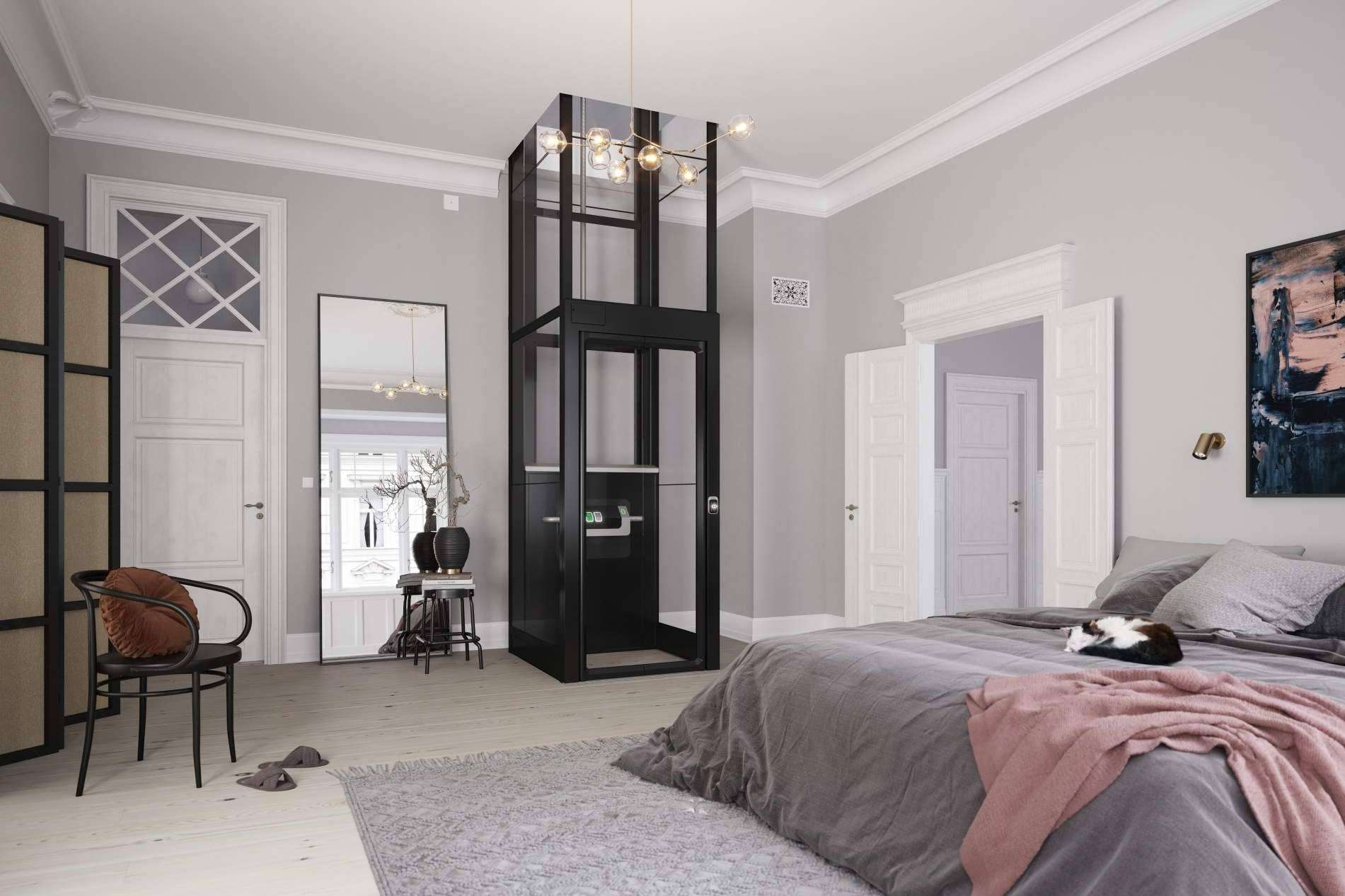 Cibes Lift; ascensores de diseño para casas, sin necesidad de obras
