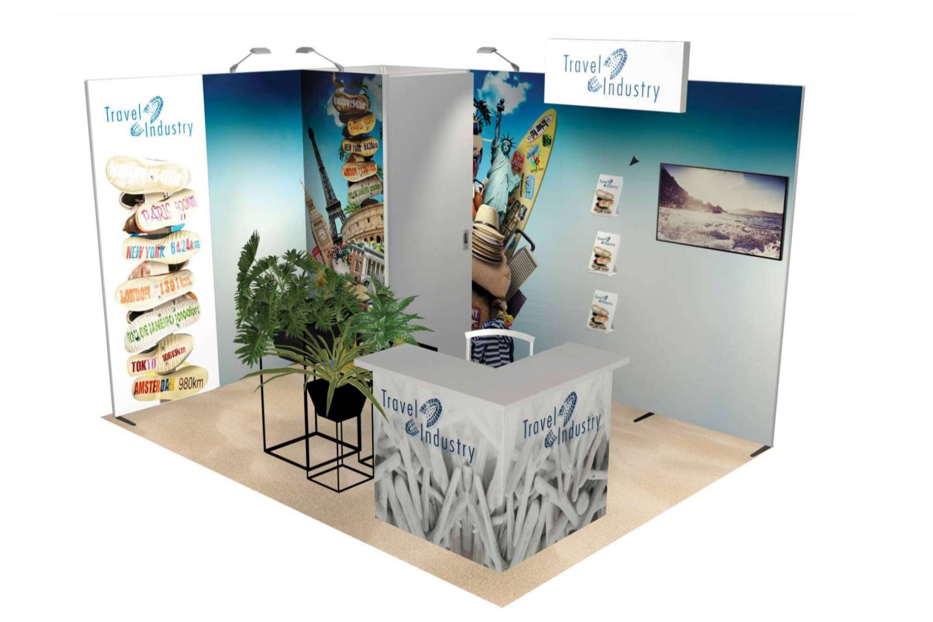 Olika Stands cuenta con stands reutilizables para destacar en todo tipo de eventos