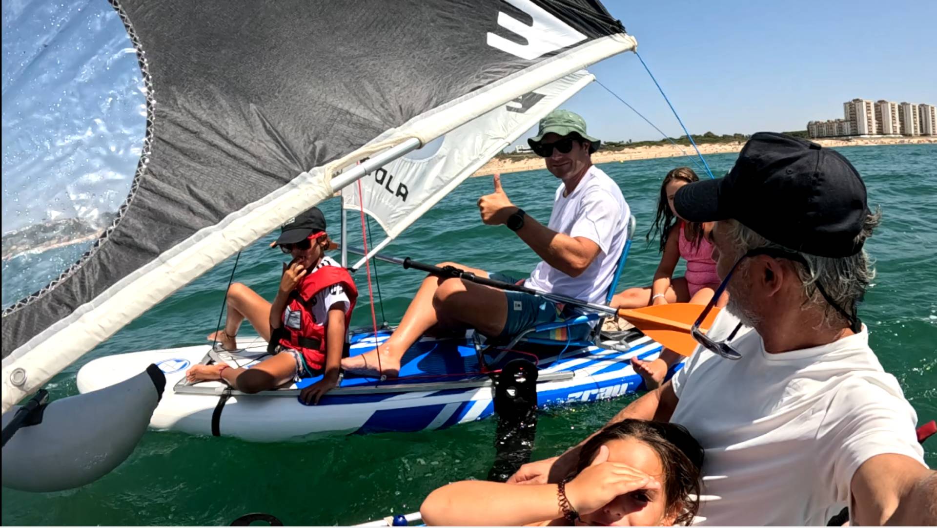 La vela EOLA como accesorio universal para artefactos flotantes