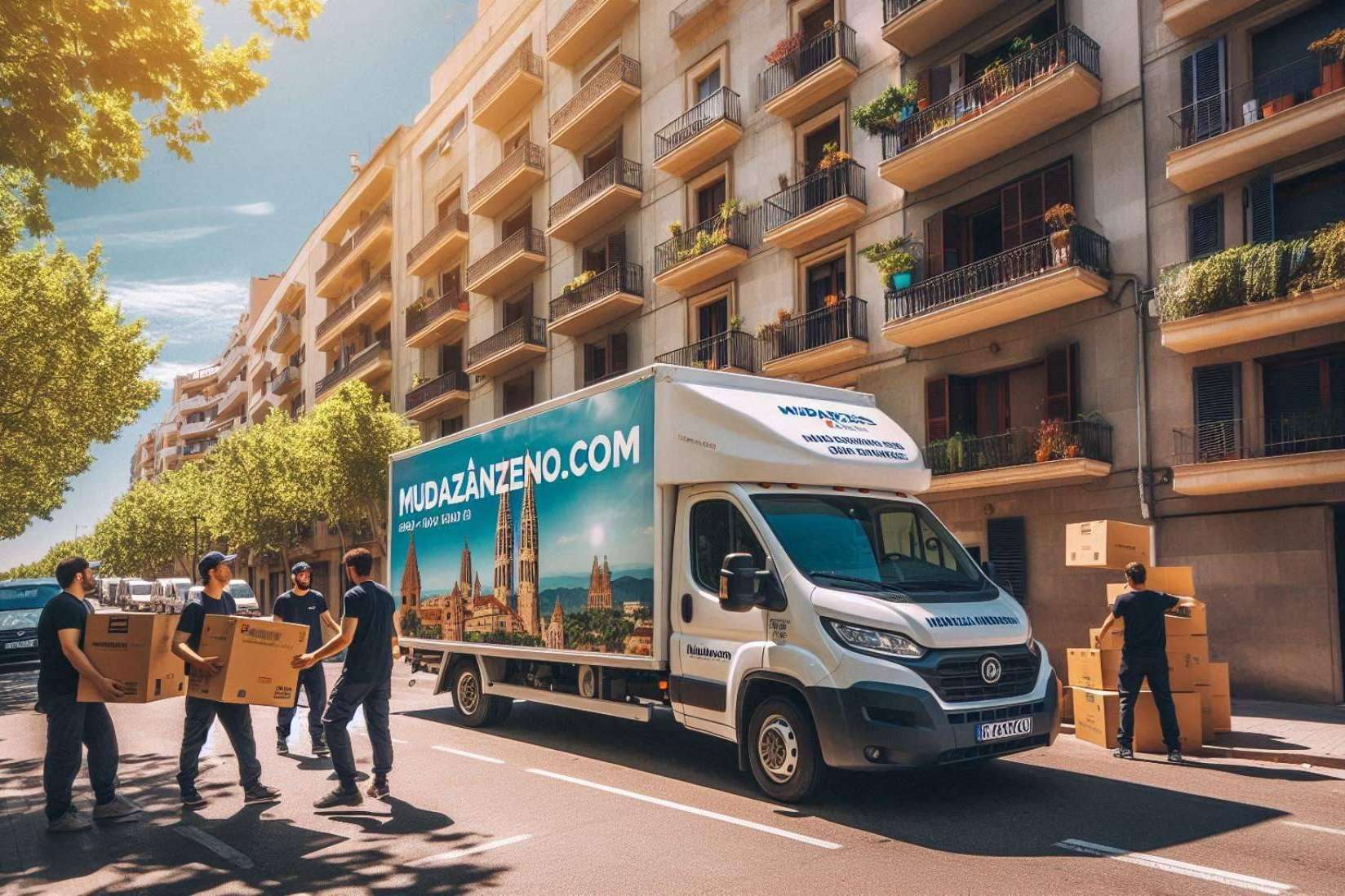 Grupo Mudanzas Moreno, expertos en mudanzas desde Barcelona hasta Canarias