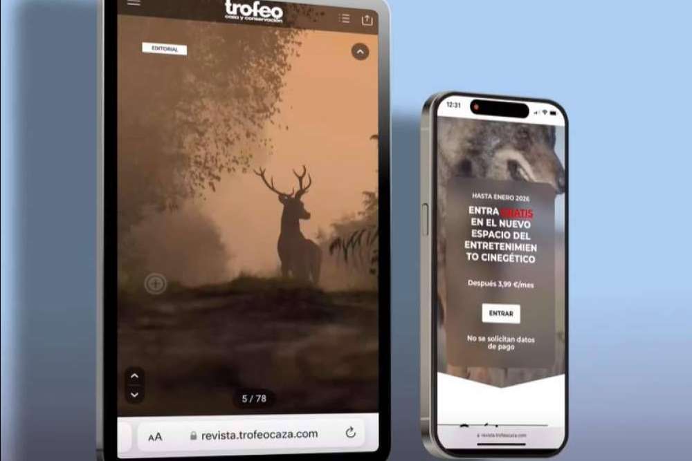 El espacio 100% digital para cazadores, Trofeo Caza y Conservación, ahora es gratis