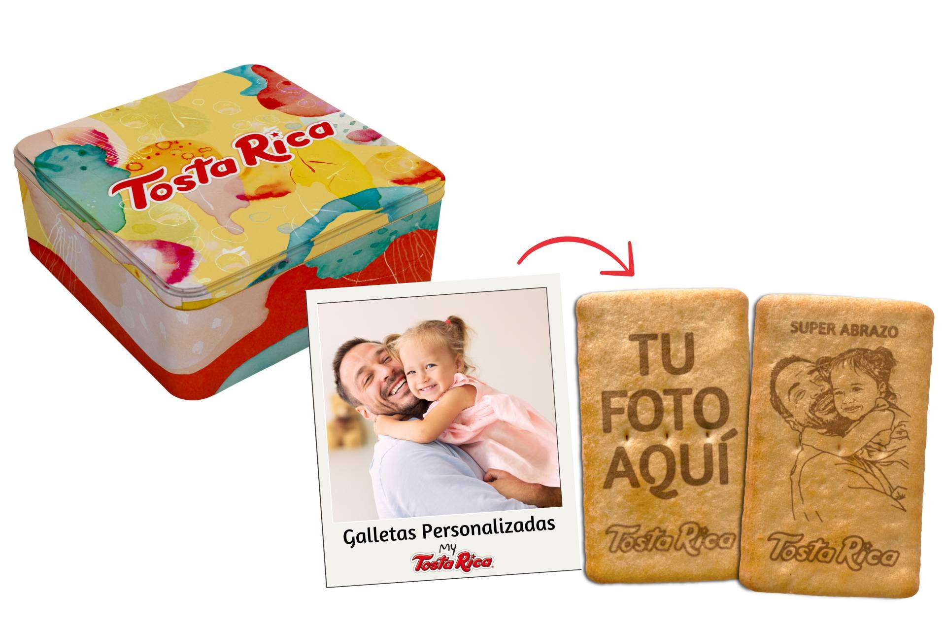 Galletas personalizadas My TostaRica, un regalo ideal para el día del Padre