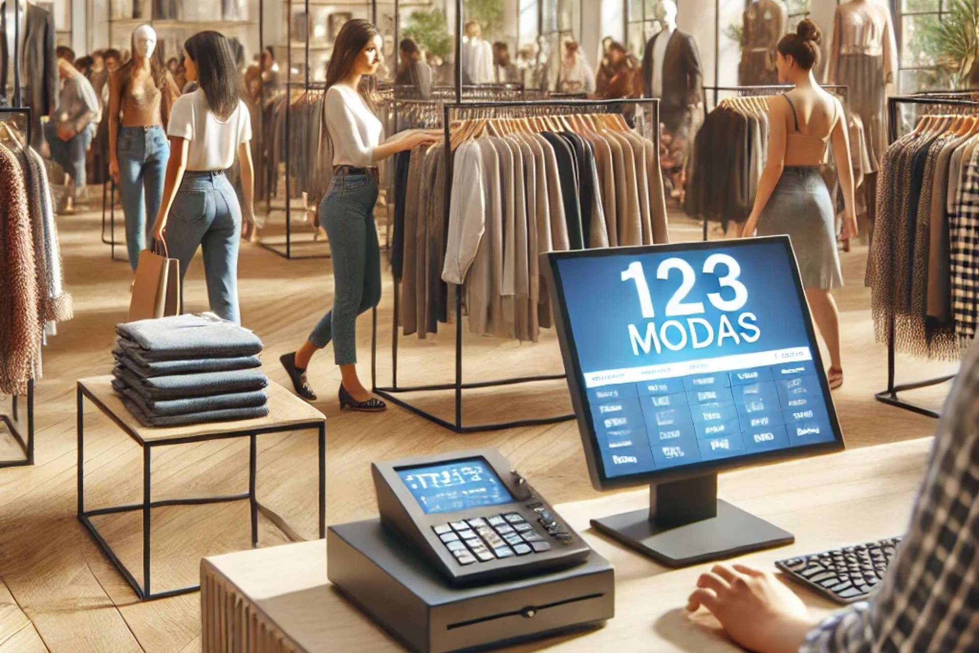 La gestión en tiendas de moda y ropa se profesionaliza con TPV 123 Modas Tallas y Colores