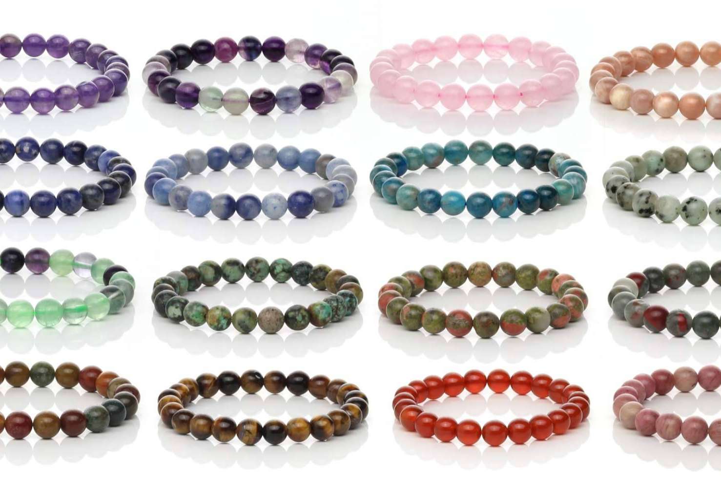 Pulseras de minerales artesanales, UniArt Minerales refuerza su catálogo online