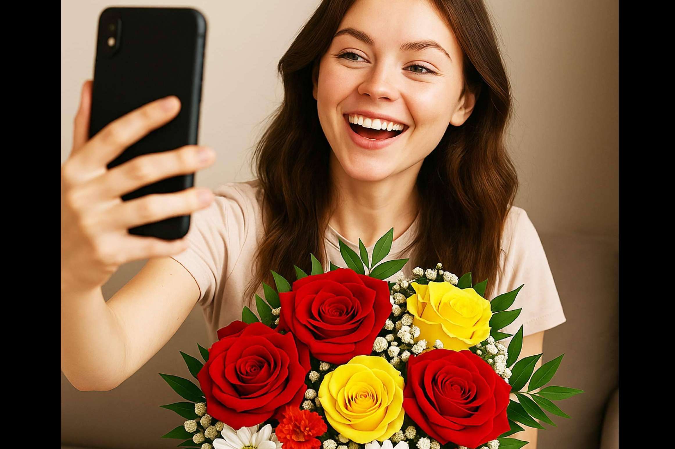 El video mensaje llega a la floristería; el nuevo servicio disruptivo de teleROSA