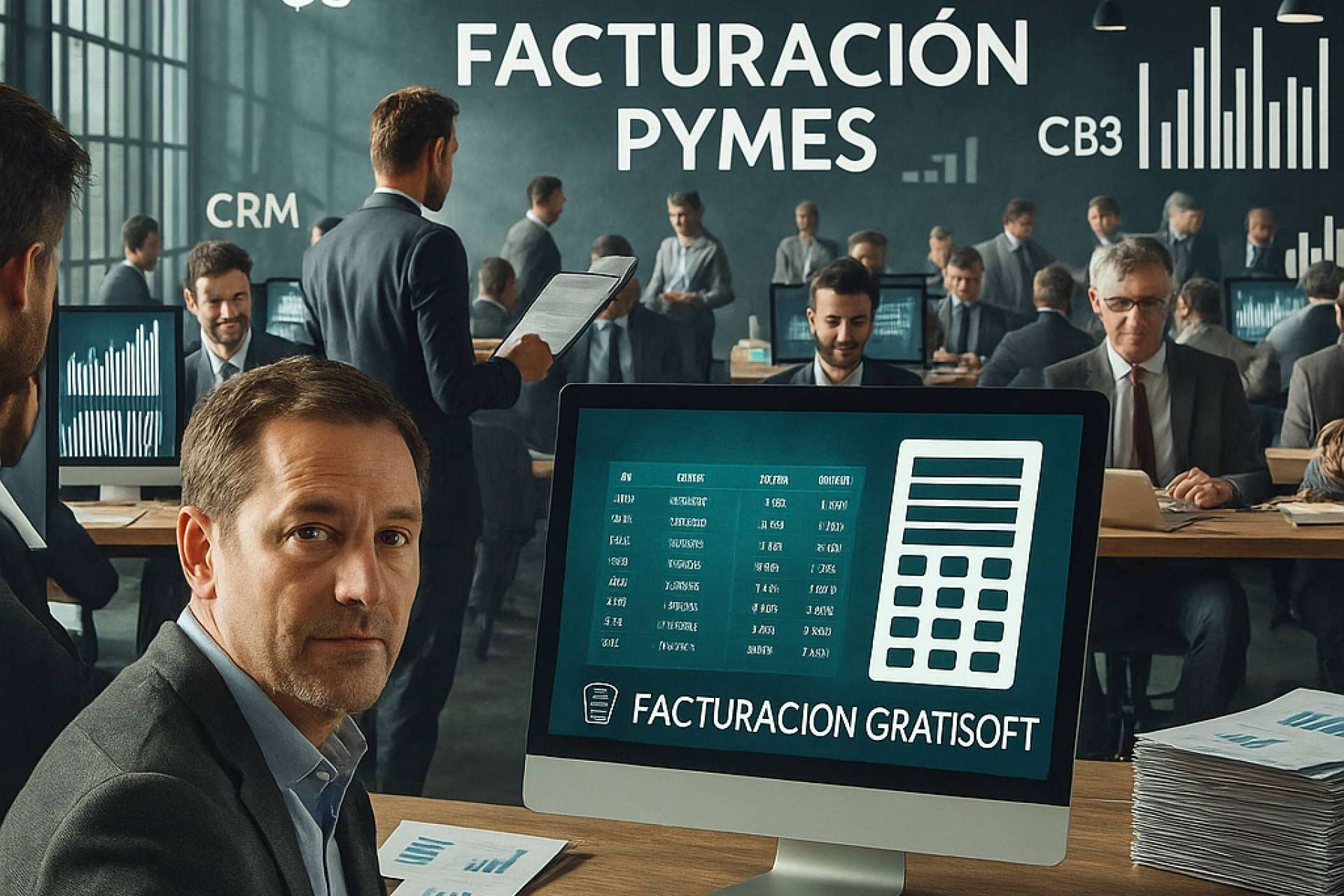 Gestión simplificada; CRM y herramientas de facturación para pymes y autónomos con la propuesta de Gratisoft