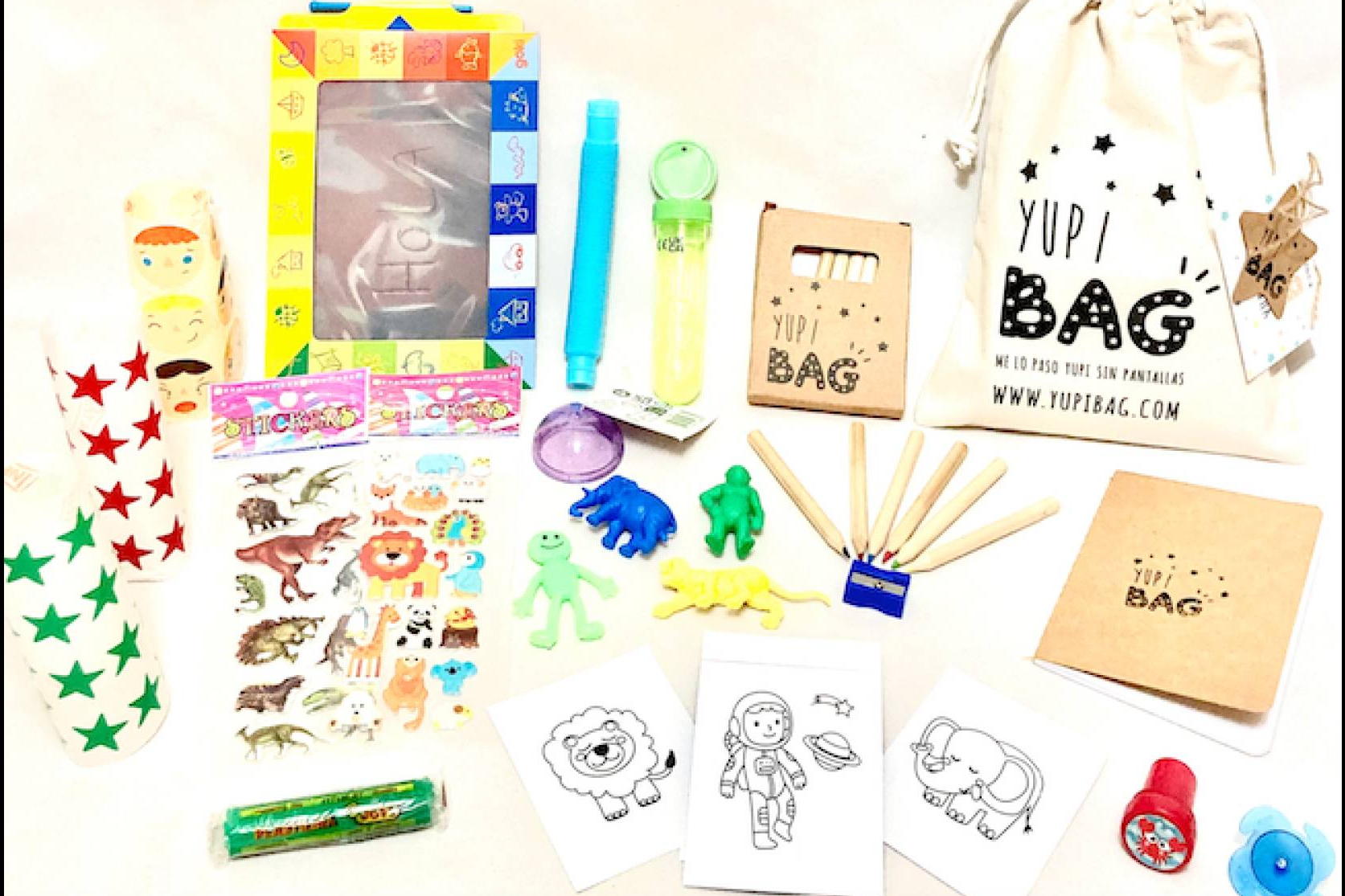 YupiBag propone juguetes para llevar y recuperar el juego entre niños sin pantallas